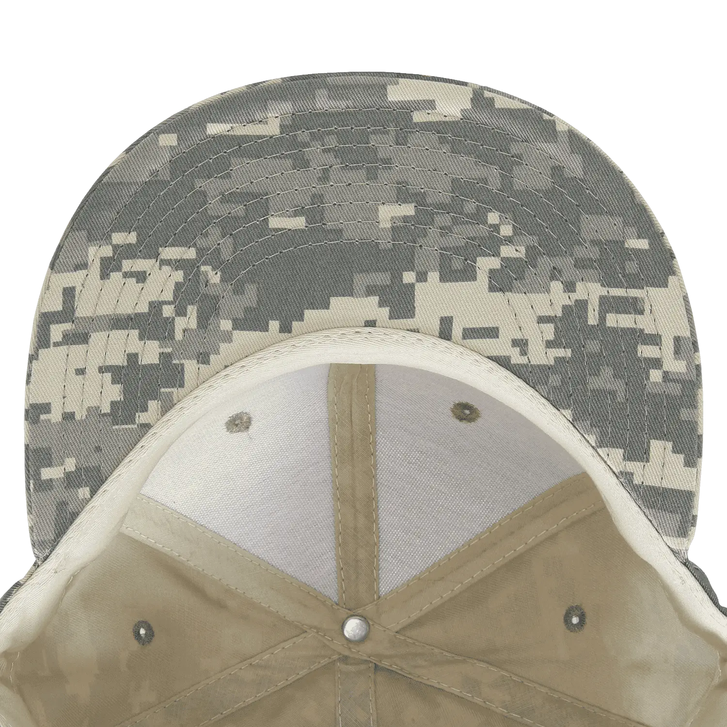 Decky 1047 Digital Camo Snapback Cap - Army Digicam - Army Digicam / One Size Fits Most