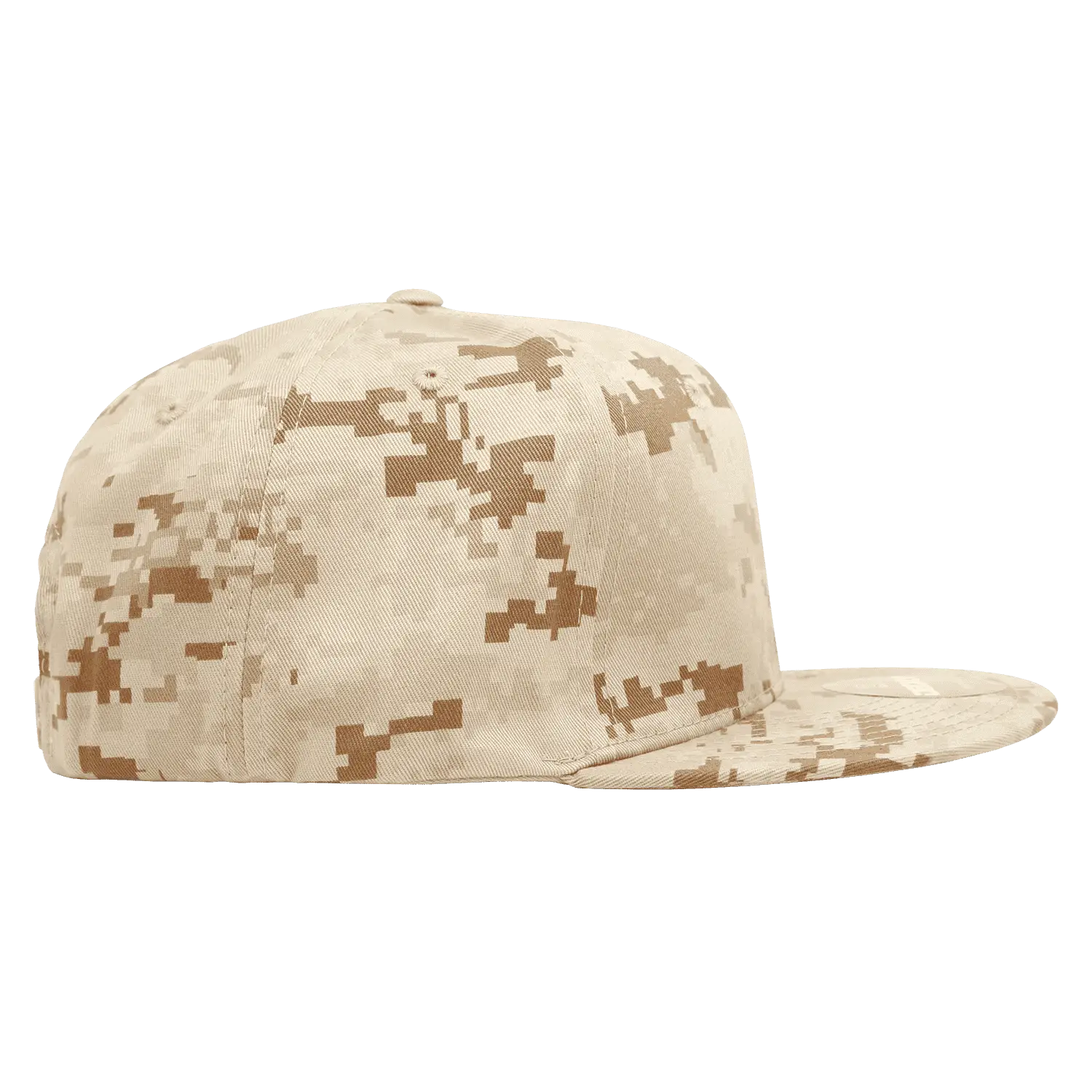 Decky 1047 Digital Camo Snapback Cap - Desert Camo - Tan / One Size Fits Most