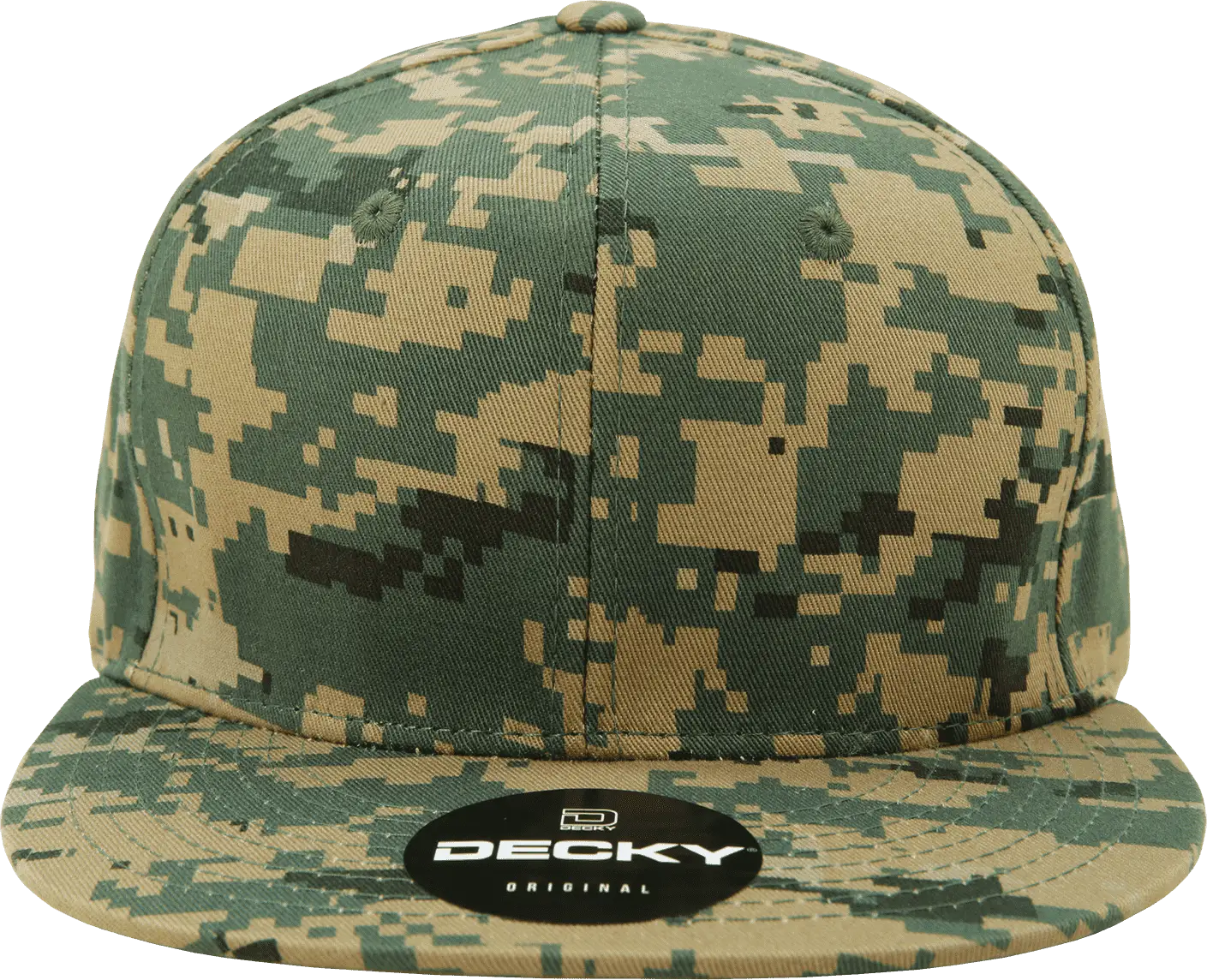Decky 1047 Digital Camo Snapback Cap - MCU Camo - MCU Camo / One Size Fits Most