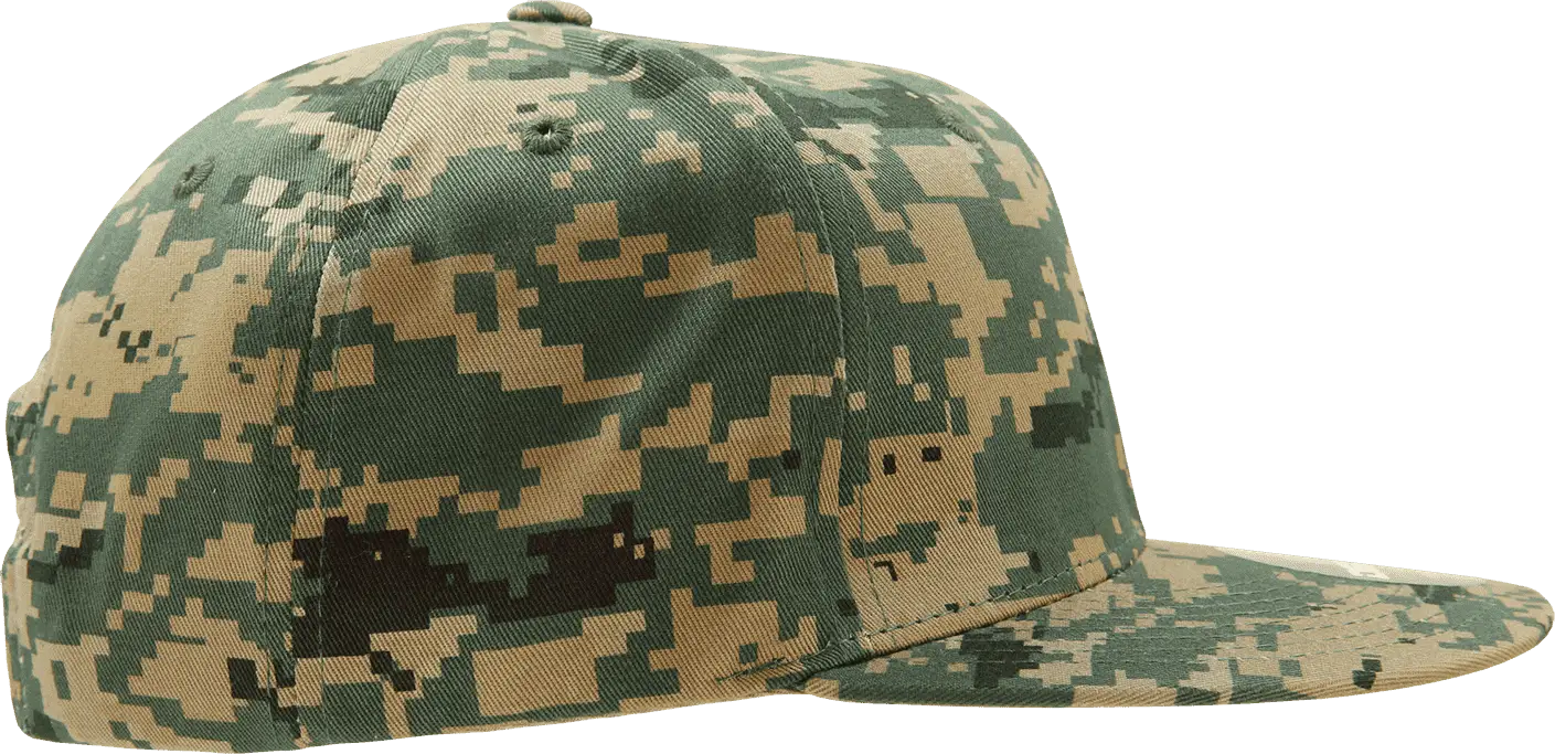 Decky 1047 Digital Camo Snapback Cap - MCU Camo - MCU Camo / One Size Fits Most