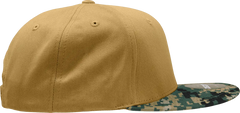 Decky 1047 Digital Camo Snapback Cap - MCU Camo Coyote - MCU Camo Coyote / One Size Fits Most