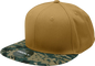 Decky 1047 Digital Camo Snapback Cap - MCU Camo Coyote - MCU Camo Coyote / One Size Fits Most
