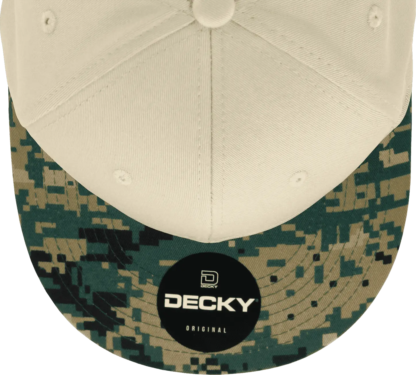 Decky 1047 Digital Camo Snapback Cap MCU Camo Khaki MCU Camo Khaki / One Size Fits Most