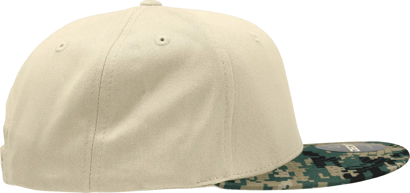 Decky 1047 Digital Camo Snapback Cap MCU Camo Khaki MCU Camo Khaki / One Size Fits Most