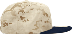 Decky 1047 Digital Camo Snapback Cap - Navy Desert Camo - Navy Desert Camo / One Size Fits Most