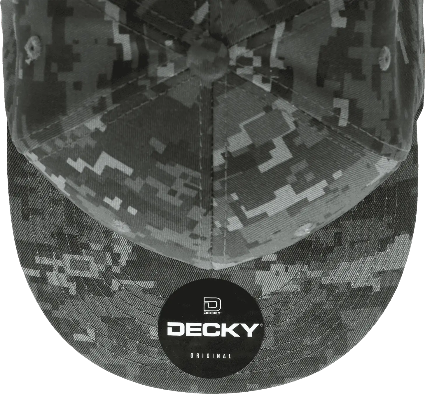 Decky 1047 Digital Camo Snapback Cap - NTG Camo - NTG Camo / One Size Fits Most