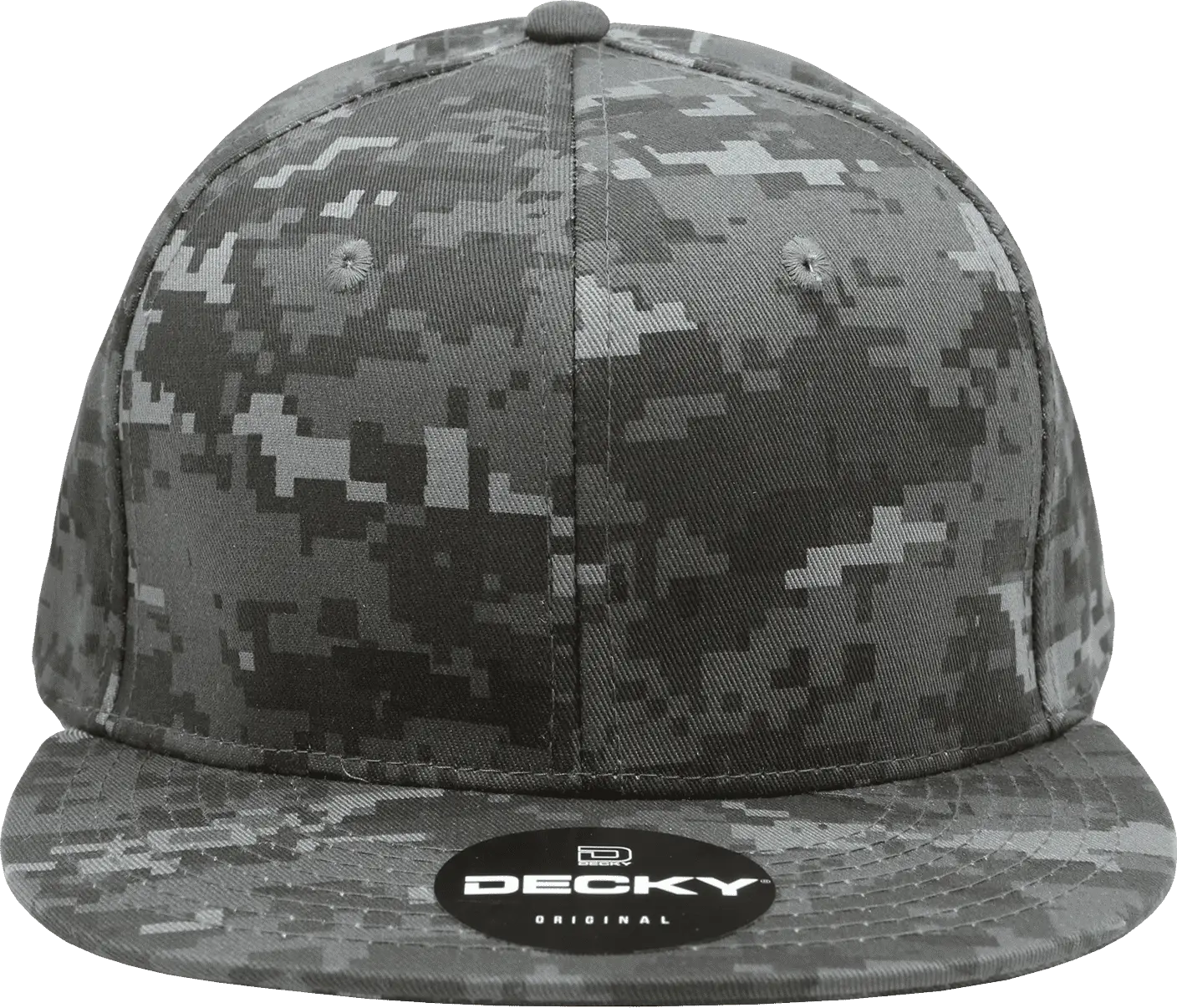 Decky 1047 Digital Camo Snapback Cap - NTG Camo - NTG Camo / One Size Fits Most