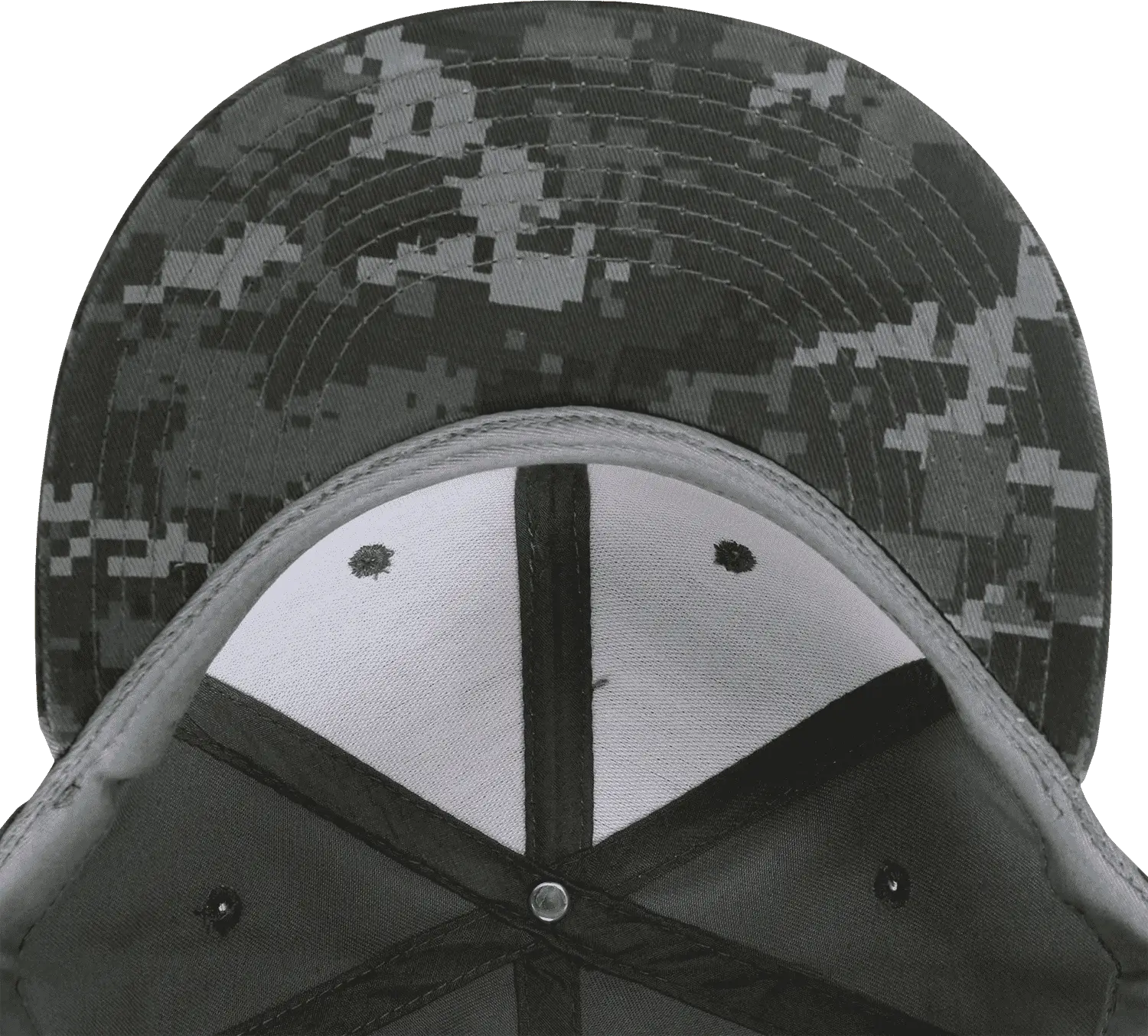 Decky 1047 Digital Camo Snapback Cap - NTG Camo - NTG Camo / One Size Fits Most