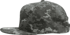 Decky 1047 Digital Camo Snapback Cap - NTG Camo - NTG Camo / One Size Fits Most