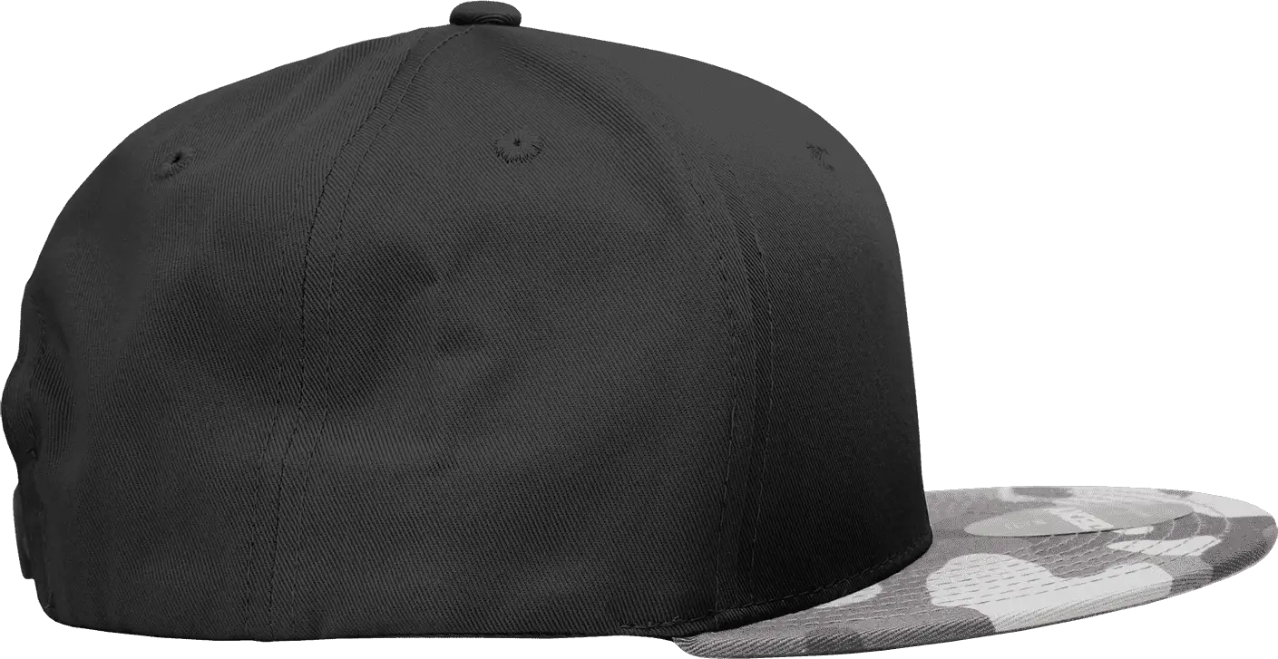 Decky 1047 Digital Camo Snapback Cap - Urban Camo Black - Urban Camo Black / One Size Fits Most