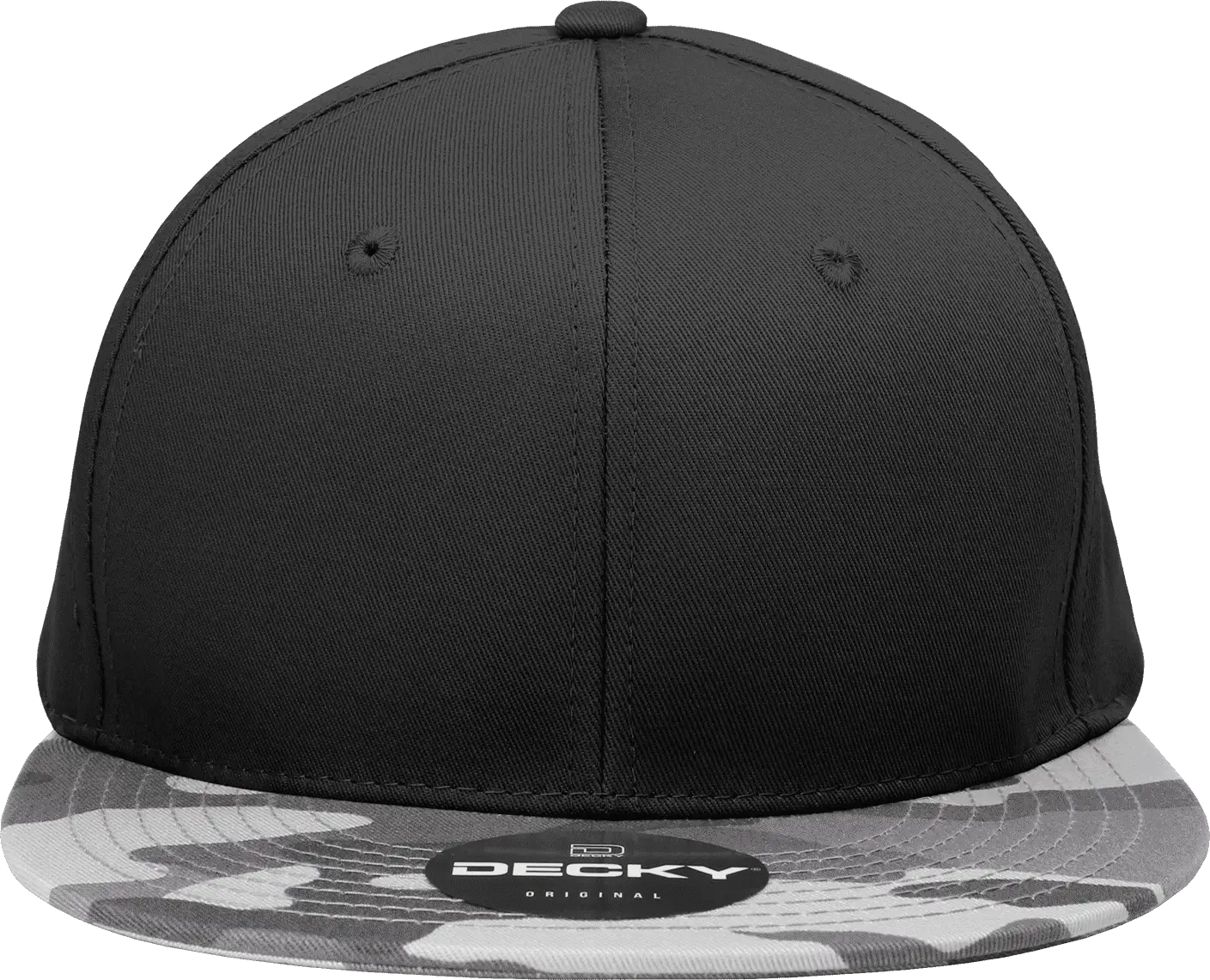 Decky 1047 Digital Camo Snapback Cap - Urban Camo Black - Urban Camo Black / One Size Fits Most