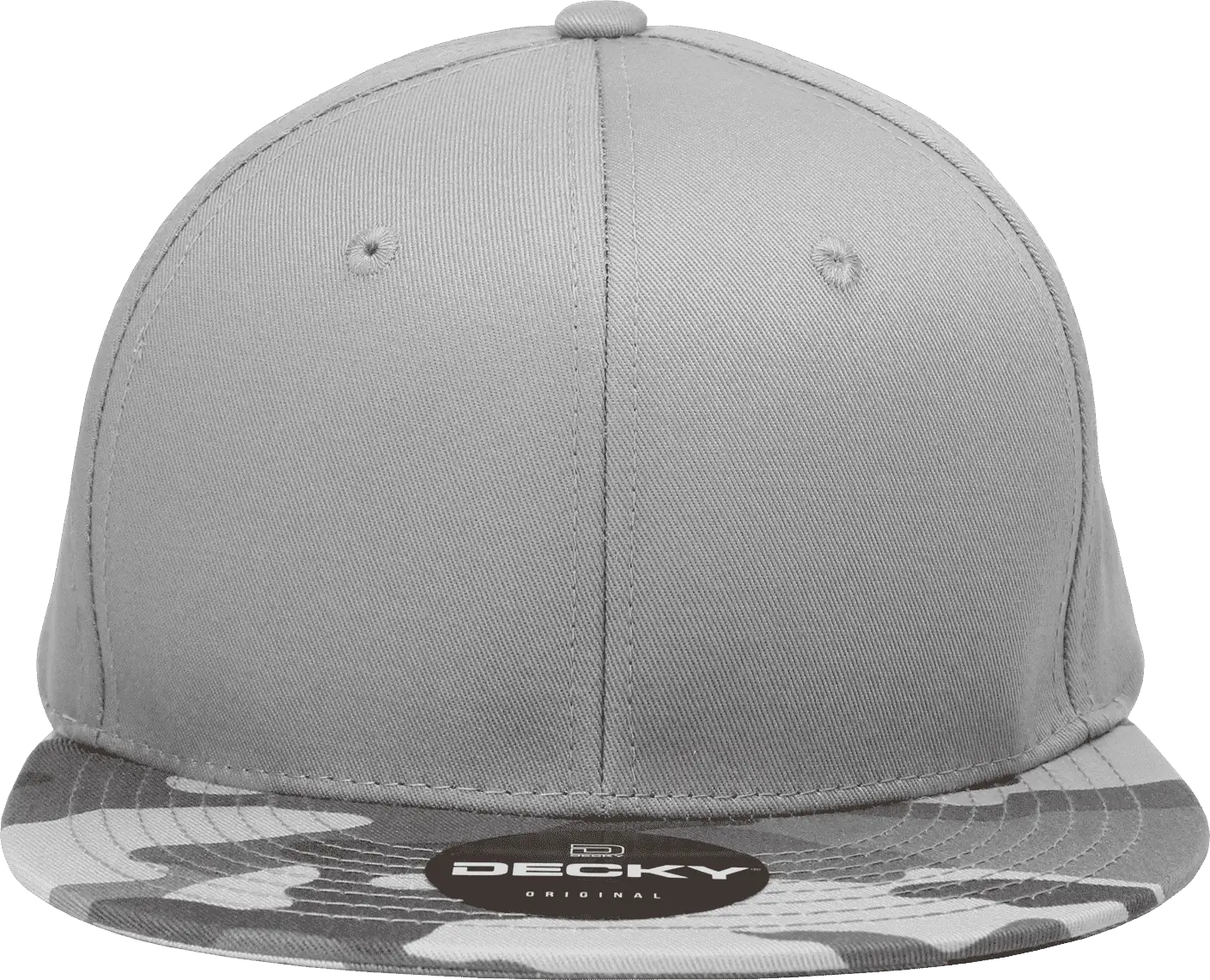 Decky 1047 Digital Camo Snapback Cap - Urban Camo Gray - Urban Camo Gray / One Size Fits Most