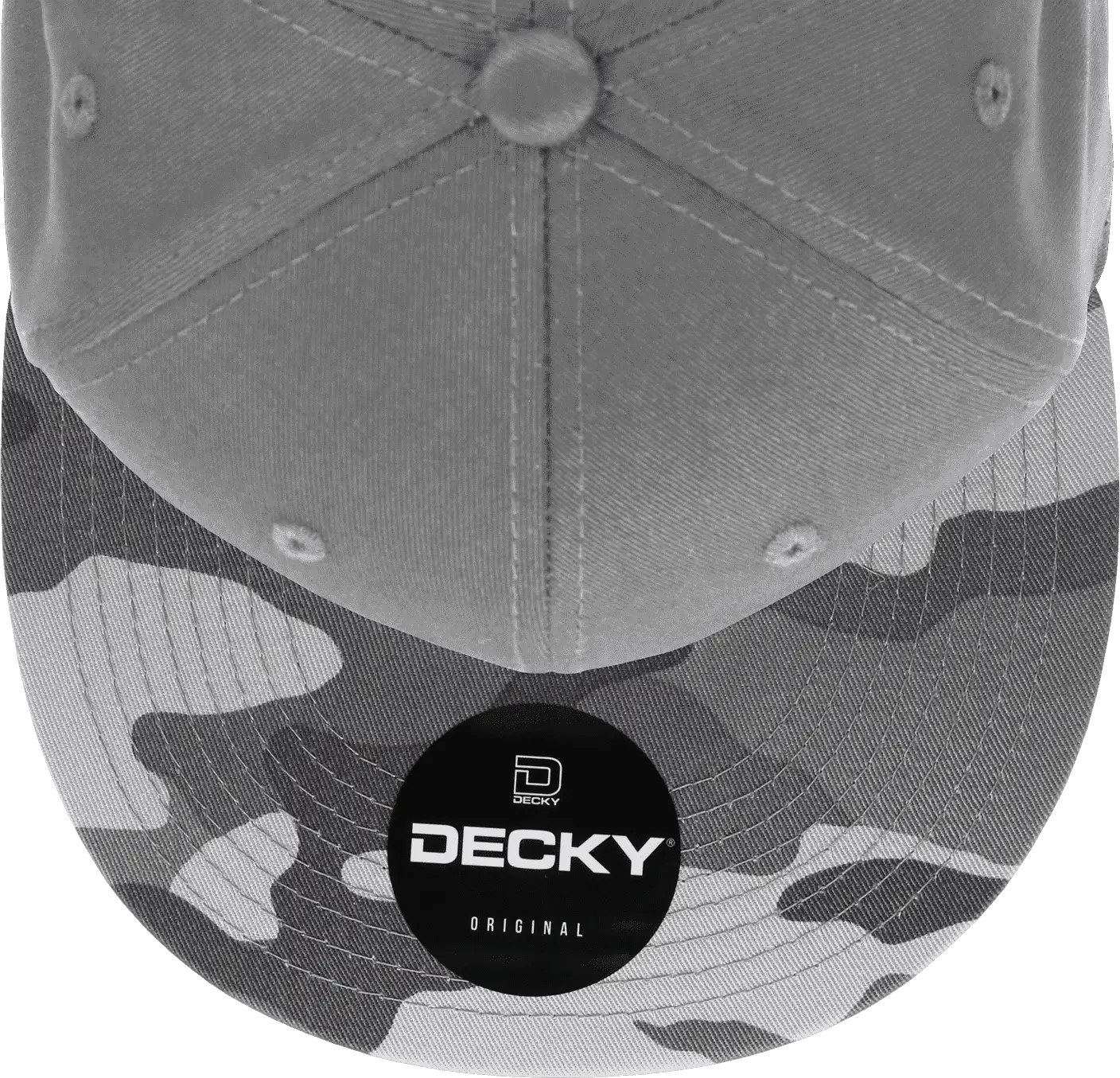 Decky 1047 Digital Camo Snapback Cap - Urban Camo Gray - Urban Camo Gray / One Size Fits Most