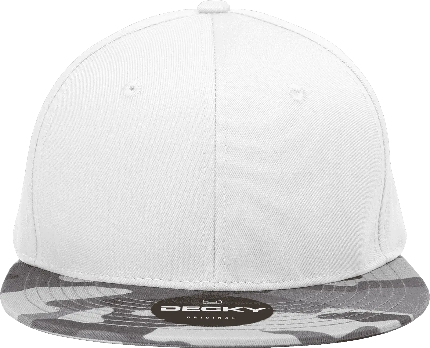 Decky 1047 Digital Camo Snapback Cap - Urban Camo White - Urban Camo White / One Size Fits Most