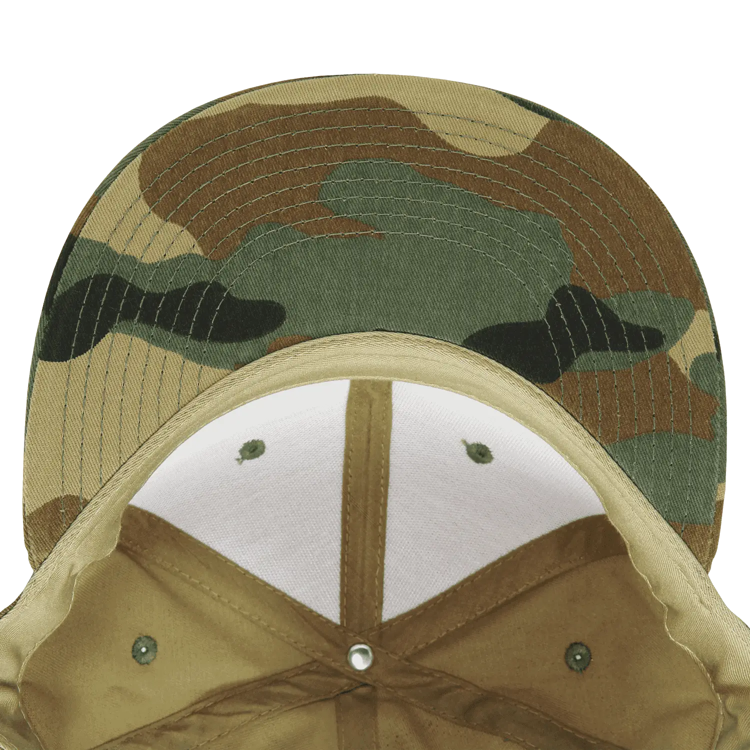 Decky 1047 Digital Camo Snapback Cap - Woodland Camo - Woodland Camo / One Size Fits Most