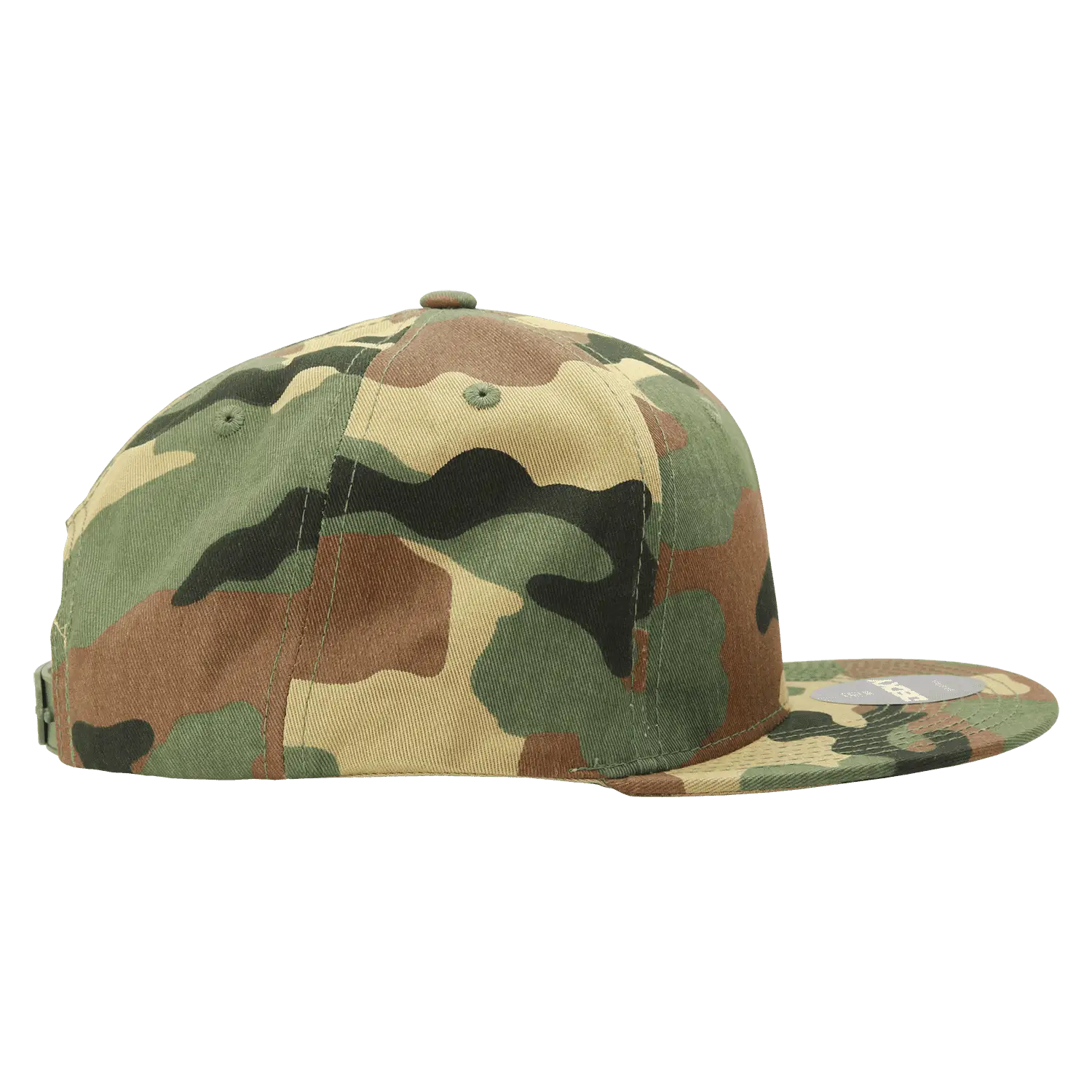 Decky 1047 Digital Camo Snapback Cap - Woodland Camo - Woodland Camo / One Size Fits Most