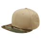 Decky 1047 Digital Camo Snapback Cap Woodland Khaki Woodland Khaki / One Size Fits Most