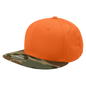 Decky 1047 Digital Camo Snapback Cap Woodland Orange Woodland Orange / One Size Fits Most