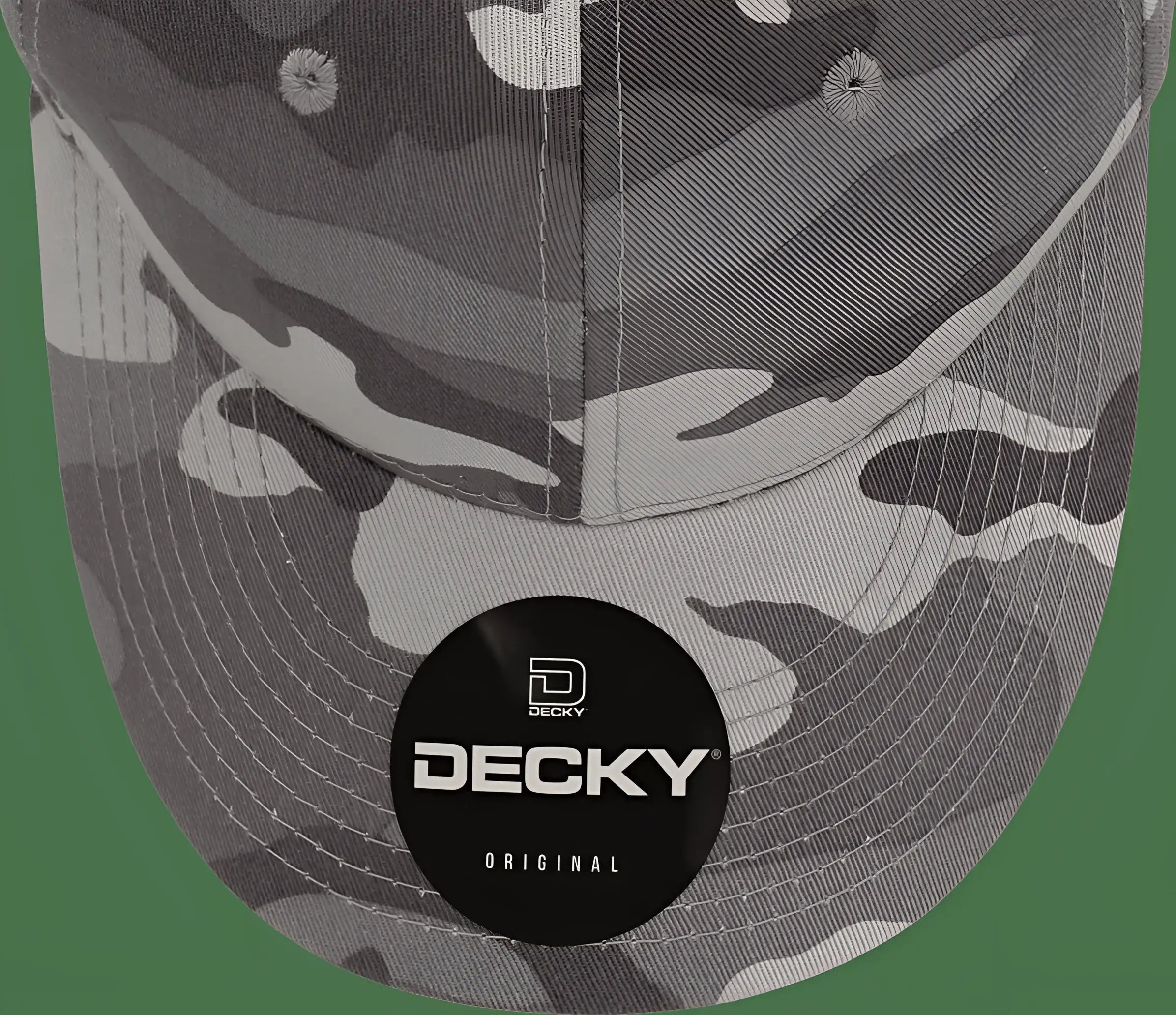 Decky 1048 Camo Curve Bill Baseball Cap Urban Camo Urban Camo / One Size Fits Most