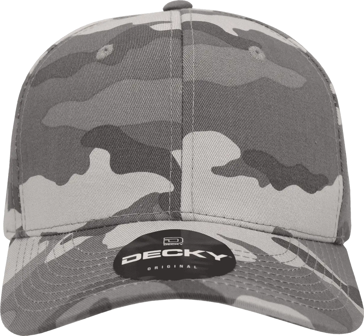 Decky 1048 Camo Curve Bill Baseball Cap Urban Camo Urban Camo / One Size Fits Most