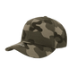 Decky 1048 Camo Curve Bill Baseball Cap Woodland Camo Woodland Camo / One Size Fits Most