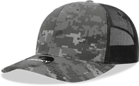 Decky 1054 Cotton Curve Billl Trucker Cap - NTG Camo - NTG Camo / One Size Fits Most