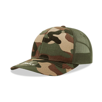 Decky 1054 Cotton Curve Billl Trucker Cap Woodland Olive Woodland Olive / One Size Fits Most