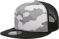 Decky 1055 Cotton Flat Bill Trucker Cap - Black Urban Camo Black - Black Urban Camo Black / One Size Fits Most