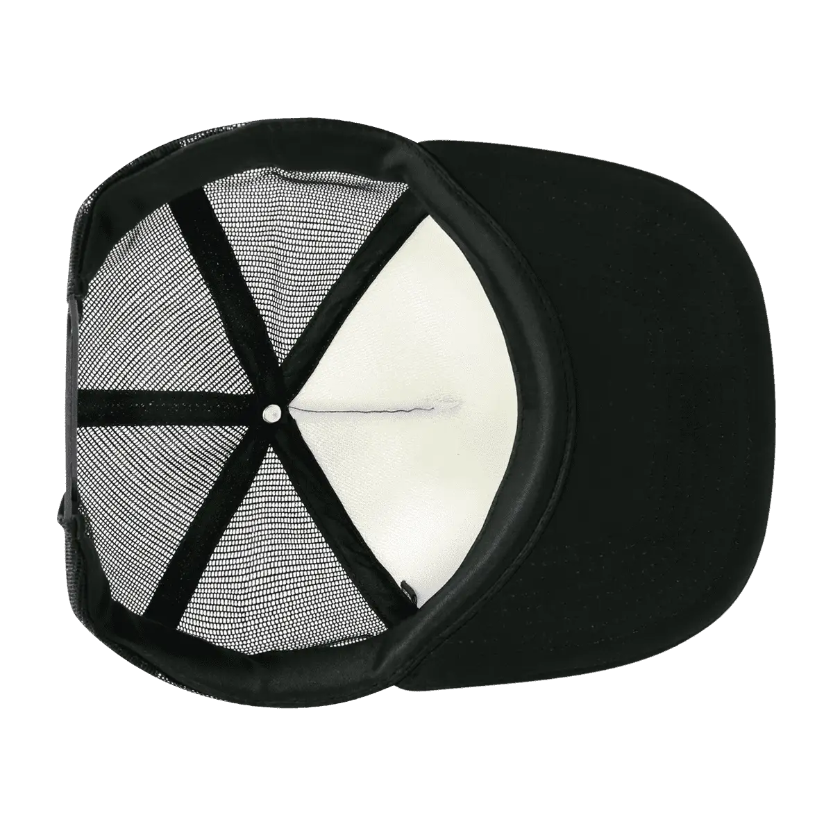 Decky 1079 Tie Dye Print Trucker Cap - Rainbow - Multi-Colored / One Size Fits Most