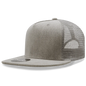 Decky 1082 5 Panel Denim Trucker Hat - Gray - Gray / One Size Fits Most