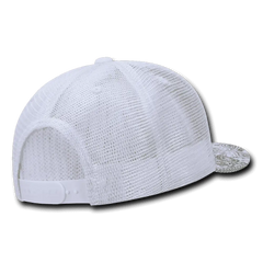 Decky 1083 Bandanna Trucker Cap - White White - White / One Size Fits Most
