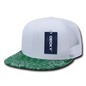 Decky 1083 Bandanna Trucker Cap White Kelly White Kelly / One Size Fits Most