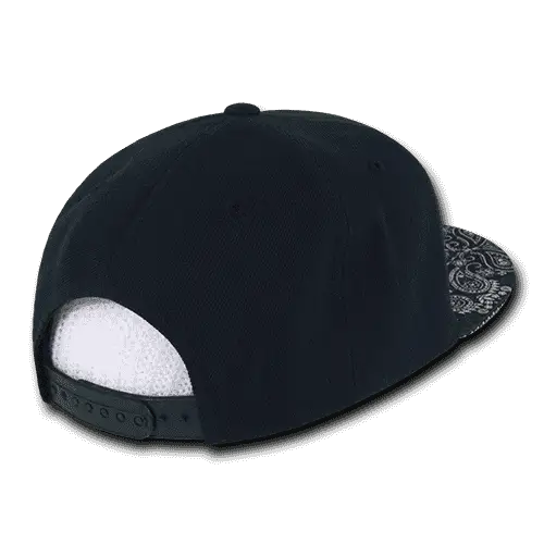 Decky 1093 Bandanna Snapback Cap - Navy Navy - Navy / One Size Fits Most
