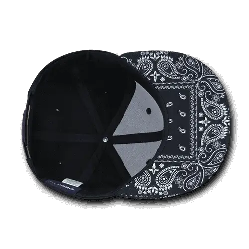 Decky 1093 Bandanna Snapback Cap - Navy Navy - Navy / One Size Fits Most