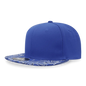 Decky 1093 Bandanna Snapback Cap - Royal Royal - Royal / One Size Fits Most