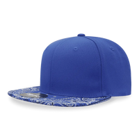 Decky 1093 Bandanna Snapback Cap - Royal Royal - Royal / One Size Fits Most