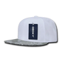 Decky 1093 Bandanna Snapback Cap - White Gray - White Gray / One Size Fits Most