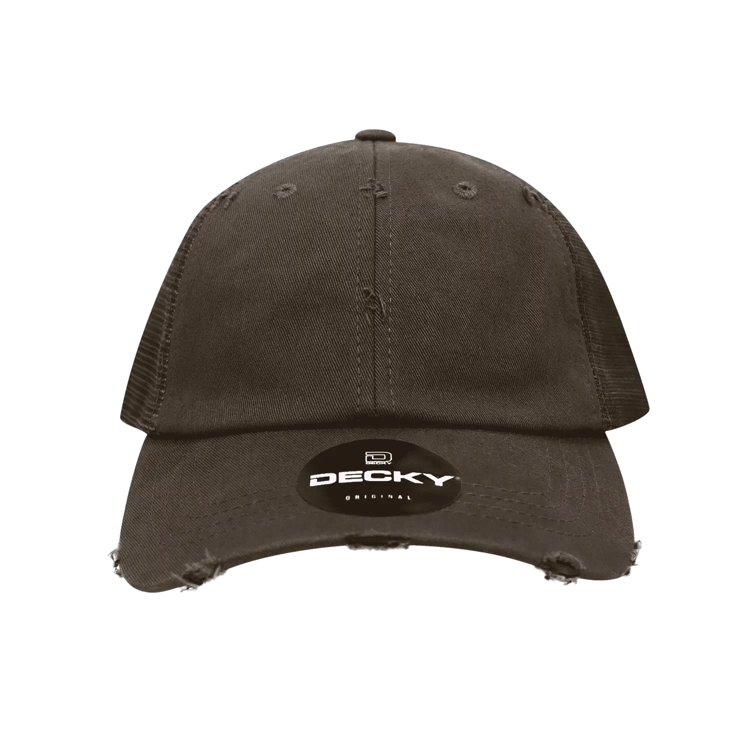 Decky 110 Vintage Mesh Cap - Chocolate - Coffee / One Size Fits Most