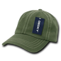Decky 111 Contra Stitch Washed Polo Cap Olive Khaki Olive Khaki / One Size Fits Most