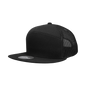 Decky 1133 7 Panel Trucker Cap - Black - Black / One Size Fits Most