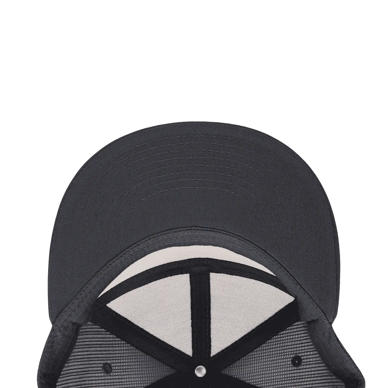 Decky 1133 7 Panel Trucker Cap - Charcoal - Dark Gray / One Size Fits Most