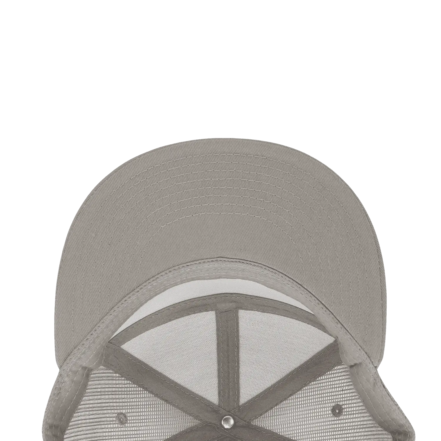 Decky 1133 7 Panel Trucker Cap - Gray - Gray / One Size Fits Most