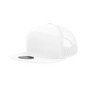 Decky 1133 7 Panel Trucker Cap - White - White / One Size Fits Most
