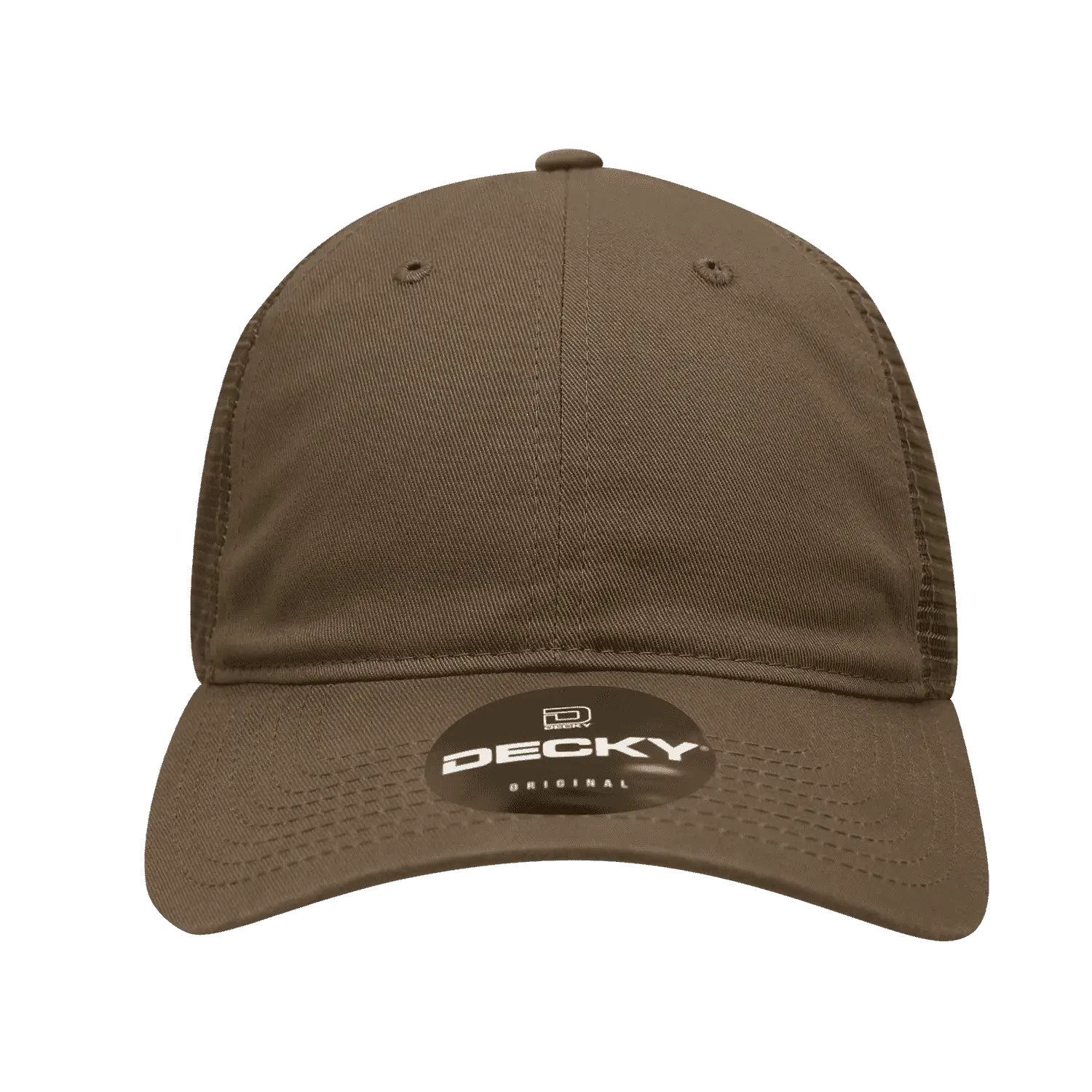 Decky 120 Relaxed Trucker Cap - Brown - Brown / One Size Fits Most
