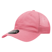 Decky 120 Relaxed Trucker Cap Dark Pink Pink / One Size Fits Most