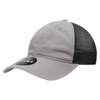 Decky 120 Relaxed Trucker Cap Gray Black Gray Black / One Size Fits Most