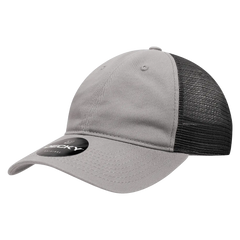 Decky 120 Relaxed Trucker Cap Gray Black Gray Black / One Size Fits Most