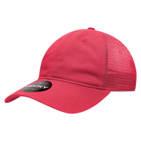 Decky 120 Relaxed Trucker Cap - Hot Pink - Hot Pink / One Size Fits Most