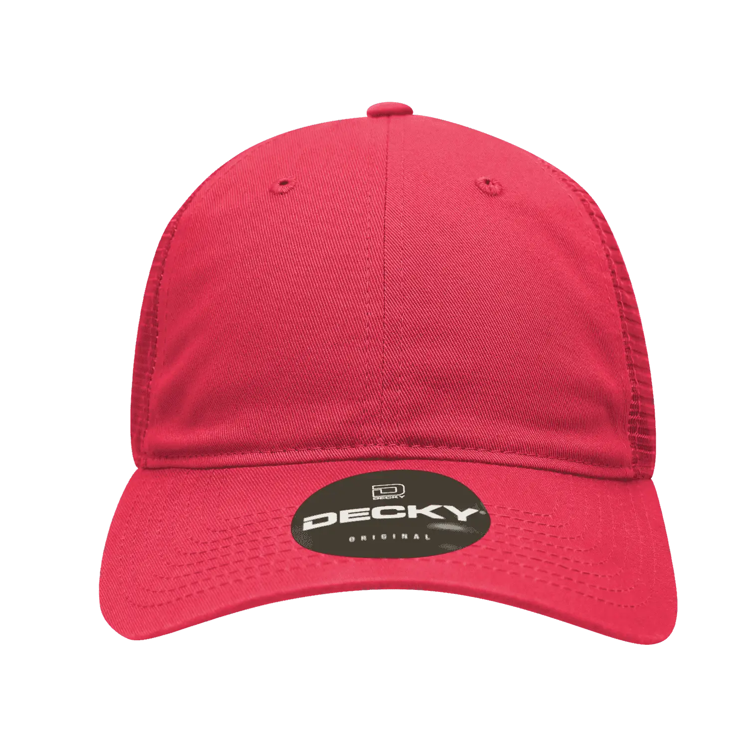 Decky 120 Relaxed Trucker Cap - Hot Pink - Hot Pink / One Size Fits Most