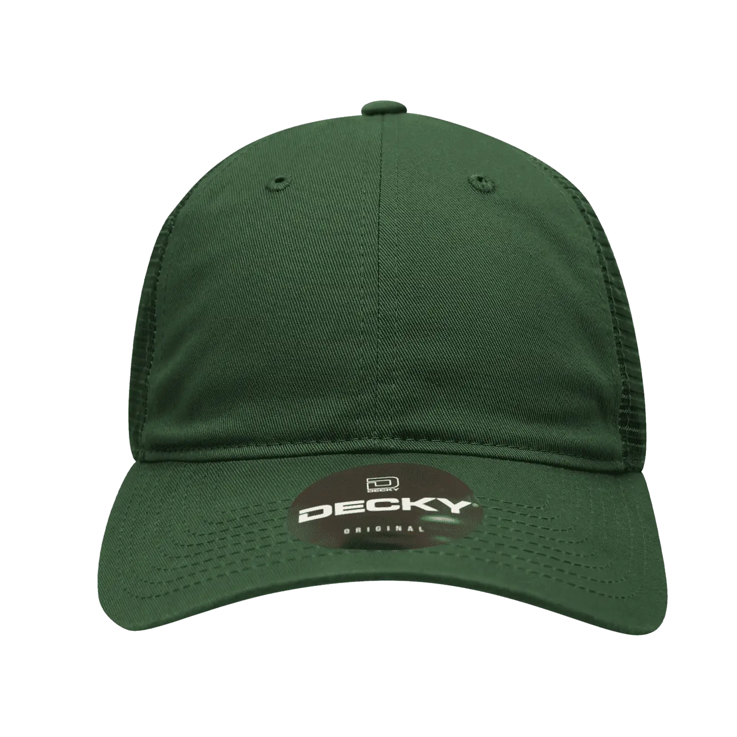 Decky 120 Relaxed Trucker Cap - Hunter - Forest / One Size Fits Most